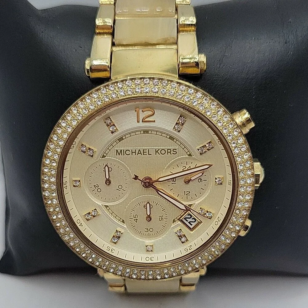 Michael Kors Parker MK5632 Womens Stainless Steel Analog Dial Quartz Watch AM526
